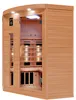 Dewello Infrarotkabine Infrarotsauna LAKEFIELD 140cm x Produktbild-Vorschau 15