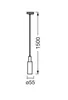 LEDVANCE Strahler Tracklight Pendant GU10 Black Produktbild-Vorschau 7