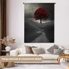 MuchoWow® Wandteppich Wandbehang Ein Schwarz-Weiß-Foto mit Produktbild-Vorschau 2
