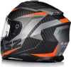 LS2 FF800 Storm II Racer Helm, grau matt/orange, M (57/58) Produktbild-Vorschau 11
