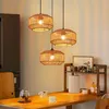 ZMH lampa wisząca boho lampa wisząca rattanowa lampa Podgląd zdjęcia produktu 2