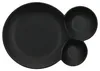 sada 2 servírovacích talířů NERO, 3dílná 28x20x2,5cm černá Náhled obrázku produktu 4