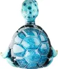 Gilde Figur, Schildkröte, "Entspannung", Poly, blau, L. 8.5 Voir les images du produit 5