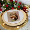 20 Servietten Judy - Eichhörnchen mit Sterne 33x33cm Produktbild-Vorschau 5