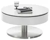 home24 Couchtisch mit Stauraum - Weiß / Silber Produktbild-Vorschau 5