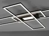 LED Deckenleuchte Asmin 98 x 69 cm Schwarz Produktbild-Vorschau 18