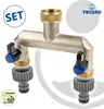 tecuro 2-Wege Verteilerstück 3/4 Zoll (DN 15) mit Produktbild-Vorschau 6