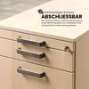 bümö office Rollcontainer - mit 3 Schubladen - Griff: Produktbild-Vorschau 2