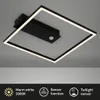 Lampada da soffitto a LED, sensore, nero, LED/14W Anteprima dell’immagine prodotto 2