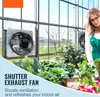 Abluftventilator - Wandlüfter 409 mm - Wandmontage - 1506 Produktbild-Vorschau 2