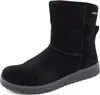 A black boot on a white background. Anteprima dell’immagine prodotto