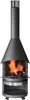 asado Garten-Grillkamin Fuego 70 EL Edelstahl schwarz Produktbild-Vorschau 2