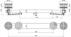 Traversa Bahco " BH1CB1000 " per BH13000 / BH12000 / Anteprima dell’immagine prodotto 4