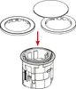 EVOline ONE Deckel mit Edelstahleinleger / Abdeckung Produktbild-Vorschau 4