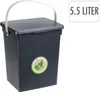 Boîte de rangement noire pratique 5,5 L avec couvercle et Voir les images du produit 14