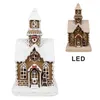 Clayre & Eef Domek z piernika z diodą LED 13x11x25 cm Podgląd zdjęcia produktu 2