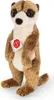A stuffed meerkat toy standing upright against a white background. Náhled obrázku produktu