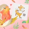 Mr. & Mrs. Panda Grußkarte Fuchs Fußball spielen - Weiß - Produktbild-Vorschau 5