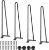 VEVOR sada 4 stolových nôh podnož 482 mm vysoká 110x110 mm Náhľad obrázku produktu 1