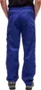 The back view of a person wearing blue work pants. Produktbild-Vorschau