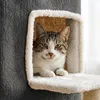 Relaxdays, rifugio per gatti a 2 piani, con gioco a sfera e Anteprima dell’immagine prodotto 7