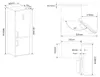 Hisense RB390N4AWE, 304 l, NoFrost-Funktion (Kühleinheit), Produktbild-Vorschau 4