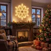 SALCAR 60 cm LED Schneeflocke Deko, 300 LEDs, Innen & Außen Produktbild-Vorschau 8