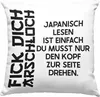 Trendation - Anime Deko-Kissen mit Füllung 40x40 Geschenk Produktbild-Vorschau 1