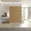 Schrankbett HeimLiving 140x200 cm Vertikal Weiß/Wildeiche Produktbild-Vorschau 8