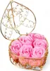 Dekoration Seifenblume Rose in Herz-Drahtbox für ihr Produktbild-Vorschau 4
