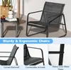 KOMFOTTEU 3 pezzi. Set da balcone Bistro, set di mobili da Anteprima dell’immagine prodotto 3