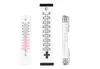 TFA-DOSTMANN Innen/Außenthermometer Alumium silberfarben / Anteprima dell’immagine prodotto 3