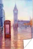 MuchoWow® Poster Malerei - Ölgemälde - London - Telefon Produktbild-Vorschau 1