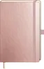 Brunnen Notizbuch Kompagnon A5 punktiert Gummizug roségold Produktbild-Vorschau 1