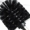 Scopino per WC Nero con Manico Argento in Acciaio Anteprima dell’immagine prodotto 4