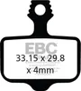EBC Redstuff Fahrrad Bremsbeläge Avid XO, XX, XX World Cup Produktbild-Vorschau 2