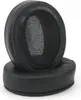 Two black headphone ear pads are stacked on top of each other against a white background. Anteprima dell’immagine prodotto