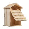 Relaxdays Eulen Nistkasten, Bausatz, Holz, Einflugloch H x Produktbild-Vorschau 7