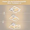 ZMH Deckenlampe LED Deckenleuchte Küche 20W Küchenlame Produktbild-Vorschau 4