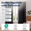 Kräuselband-Vorhang 300x245cm #9009 schwarz Produktbild-Vorschau 2
