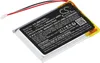 A close-up shot of a lithium-polymer battery pack with visible text and branding. Náhled obrázku produktu