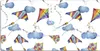 Schreibtischmatte Tischunterlage 120x60 cm Mauspad - Kites Produktbild-Vorschau 1