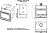 Inserto per caminetto PRITY C W18 | 5,1 + 18,4 kW | Totale Anteprima dell’immagine prodotto 3