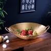 riess-ambiente Deko Schale ORIENT 55cm gold Metall Produktbild-Vorschau 1