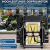 25W 3300L/H Alu Luftpumpe Aquarium Sauerstoffpumpe, 45kPa 6 Produktbild-Vorschau 3