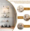 Vitrine double porte 5 étagères avec lampes LED ou tactiles Voir les images du produit 10
