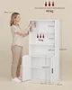 VASAGLE, knihovna, vysoká, 5 úrovní, volně stojící regál se Náhled obrázku produktu 6