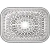 Mexen Rita umywalka nablatowa 45 x 32 cm, biała/czarny wzór Podgląd zdjęcia produktu 2