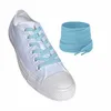 Flache Schnürsenkel in 
Blau Hell – 120 cm Länge – 8 mm breit – für Freizeitschuhe und Sneaker Produktbild-Vorschau
