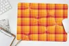 MuchoWow® Mauspad Mousepad Orange - Muster - Abstrakt 40x30 Produktbild-Vorschau 5